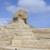 The Sphinx in Cairo.